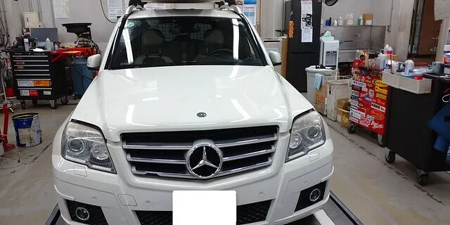 ベンツＧＬＫ３５０　ＥＳＰ警告灯　ＥＳＰコントロールユニット交換