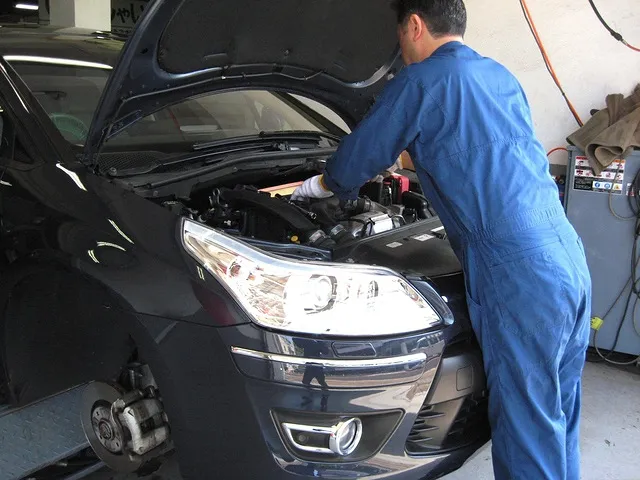 足立区　車検　旧C4最終型