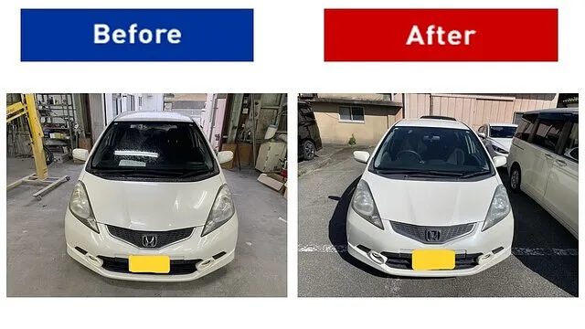 2025/11 板金塗装修理事例　徳島県阿南市