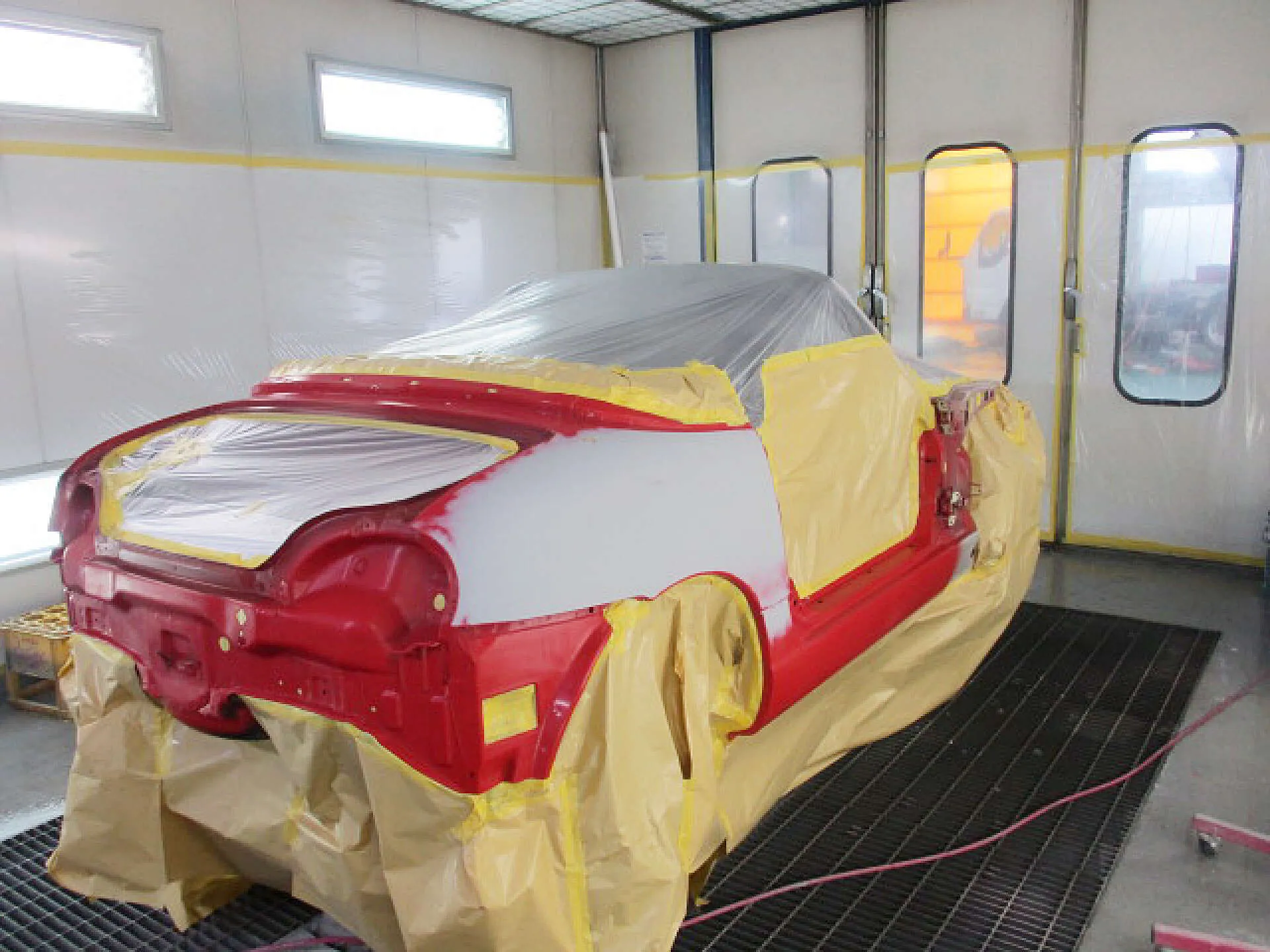 全塗装（オールペン） スズキ カプチーノ│板金塗装 宇都宮市 