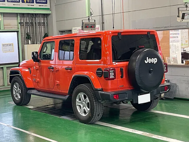  ジープ ラングラー アンリミテッド　車検　ブレーキフルード交換・ワイパーゴム交換など│宇都宮市　車検・整備