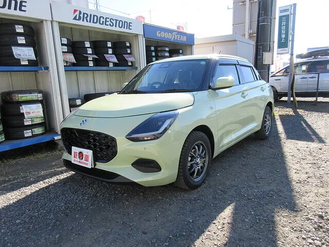宇都宮市　カーリース・新車　スズキ スイフト　納車事例　スーパー乗るだけセット
