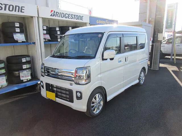 宇都宮市　カーリース・新車　スズキ エブリイ　納車事例　スーパー乗るだけセット