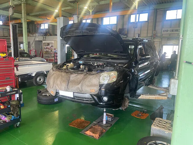 宇都宮市　車検　フォード エスケープ　バッテリー交換｜車検・整備