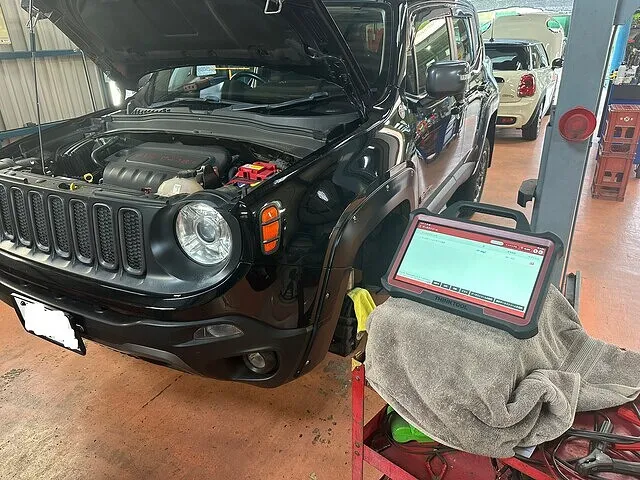 JEEP｜レネゲード｜ATFオイル交換｜鹿児島県鹿屋市｜ユーロカーズ
