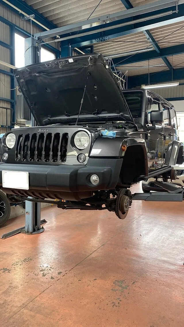 JEEP｜ラングラー｜車検｜鹿児島県鹿屋市｜ユーロカーズ