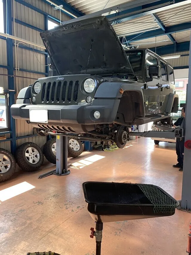 JEEP｜ラングラー｜１年点検｜鹿児島県鹿屋市｜ユーロカーズ