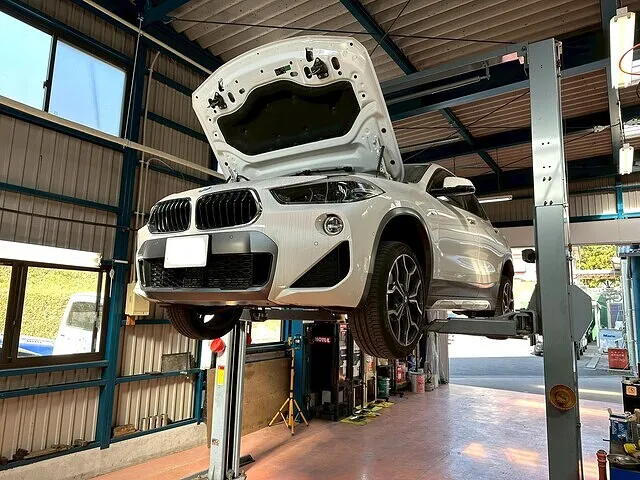 BMW｜X2｜トランスミッション警告灯点灯｜鹿児島県鹿屋市｜ユーロカーズ