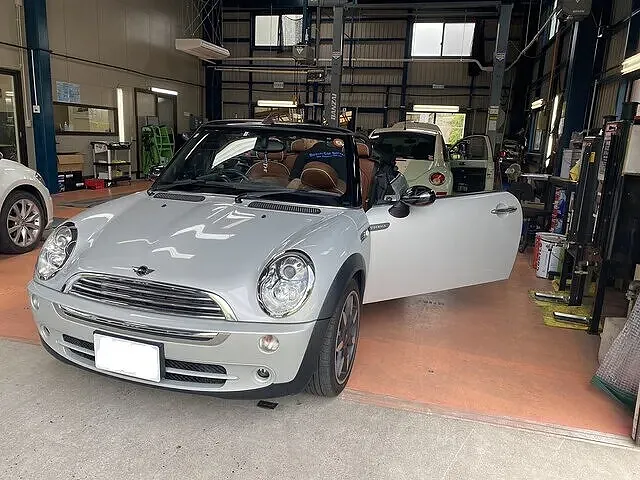 MINI｜ｺﾝﾊﾞｰﾁﾌﾞﾙ｜ﾘｱﾊﾟﾜｰｳｨﾝﾄﾞ修理｜鹿児島県鹿屋市｜ユーロカーズ