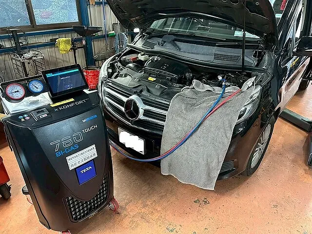 ﾒﾙｾﾃﾞｽ･ﾍﾞﾝﾂ｜Vｸﾗｽ｜ｴｱｺﾝ修理｜鹿児島県鹿屋市｜ユーロカーズ