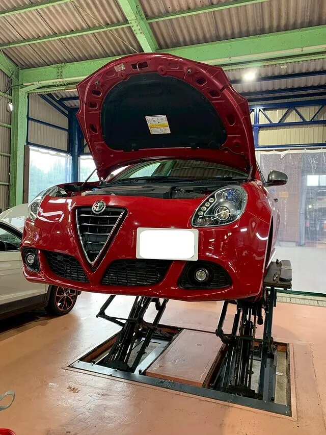 アルファロメオ｜ジュリエッタ｜点検修理｜鹿児島県鹿屋市｜ユーロカーズ