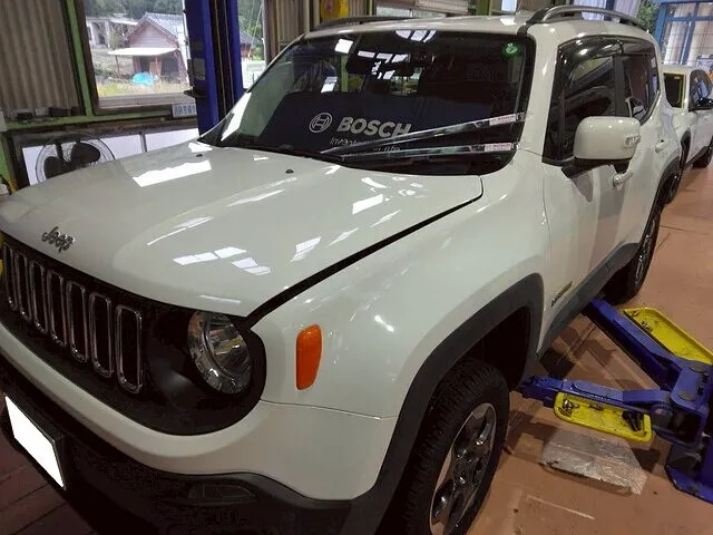 ジープ｜レネゲード｜１年点検｜鹿児島県鹿屋市｜ユーロカーズ