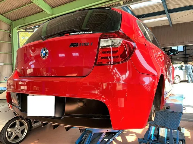 BMW｜118i｜ｸｰﾗﾝﾄ漏れ修理｜鹿児島県鹿屋市｜EURO CARS
