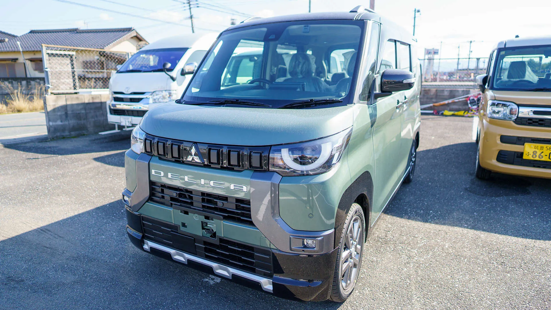 デリカミニ B35A アルパイン製デジタルミラー・カーナビ オットキャスト取付｜福岡県田川郡 パーツ取付