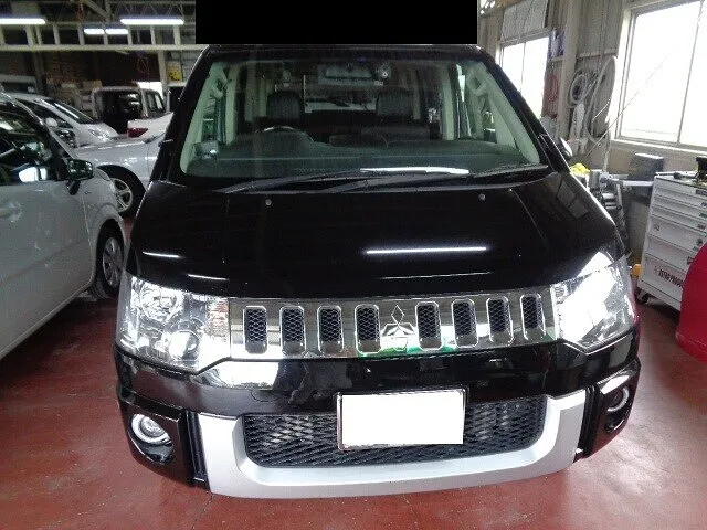 デリカD5を板金塗装してみた