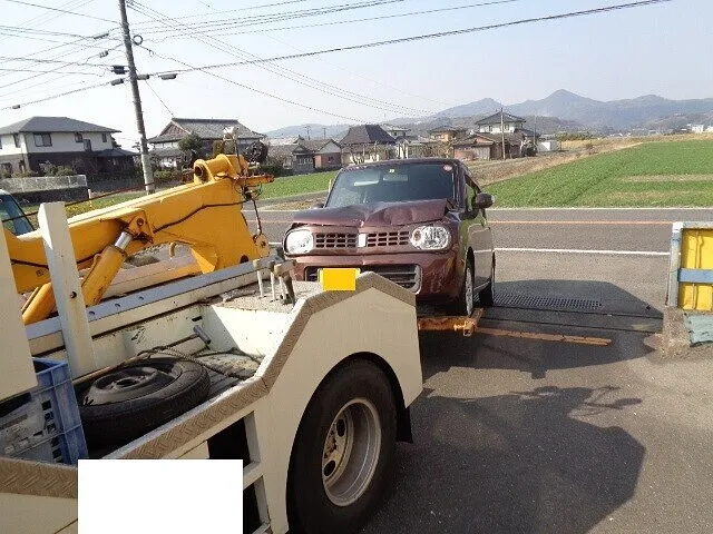 2022年8月15日　　　　　　　レッカー移動