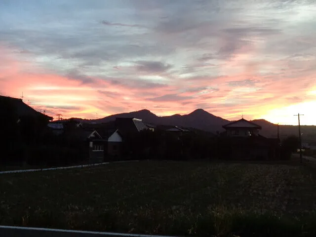２０２２年11月3日　　　　　　　　夕焼け小焼け
