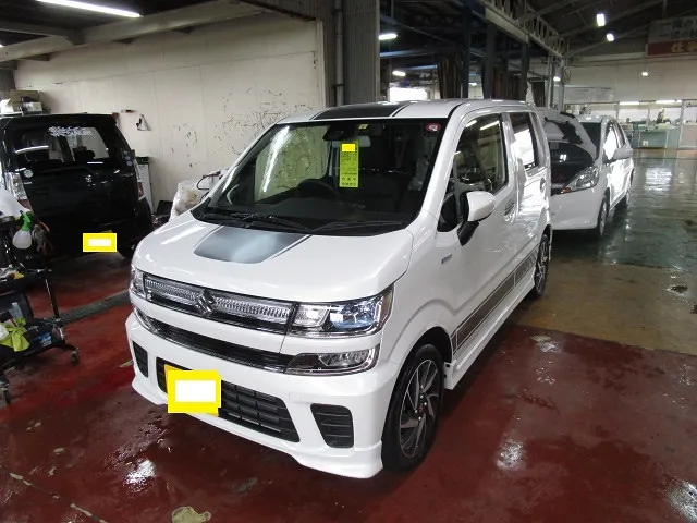 ★ストライプテープ貼り付け講座　上手に貼れますよ　佐賀県・小城市・協和自動車