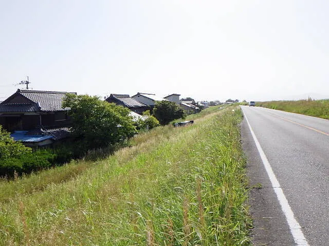 ２０２３年５月27日　　　　　　　堤防道路は危険です