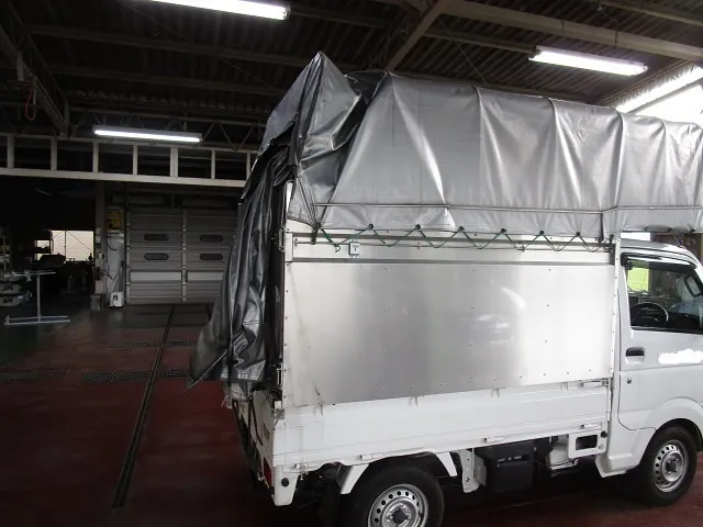 ★キャリートラック幌の骨組み修理　佐賀県・小城市・協和自動車