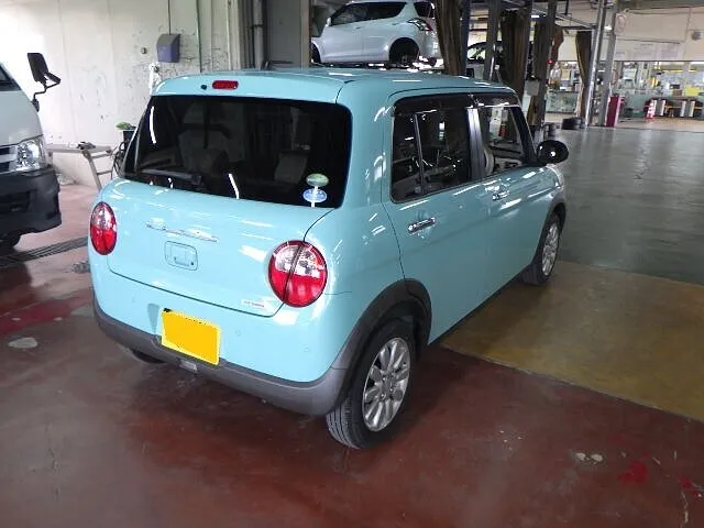 HE33Sラパン　リアシート外し方
