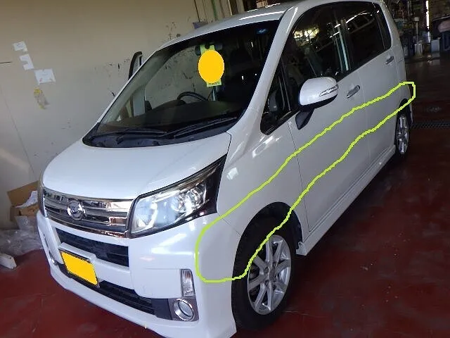 下取り車ムーヴカスタムをキレイに復活させてみた