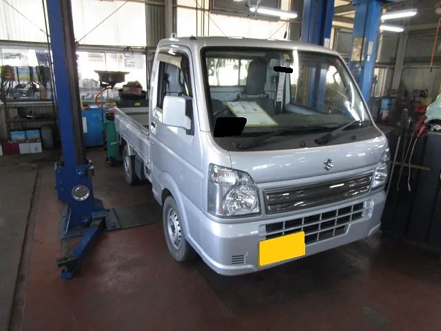 ★スズキキャリートラック　回転数ばかり上がり進まない？　佐賀県・小城市・協和自動車