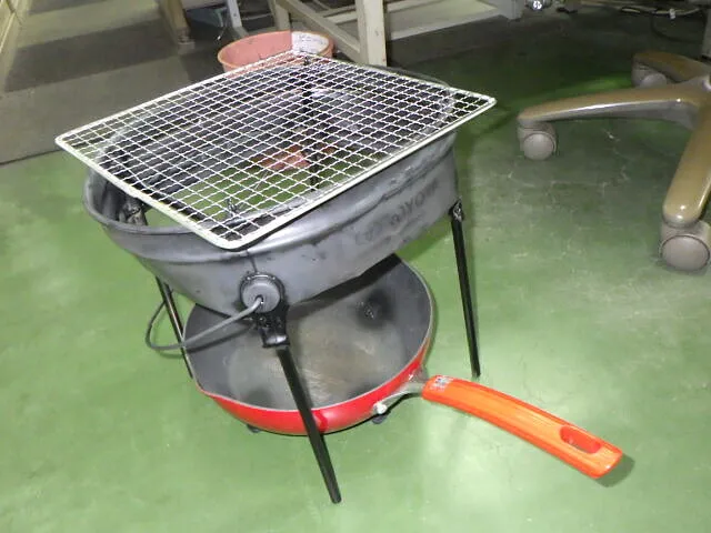 理想的なBBQコンロが無いので・・自作してみた