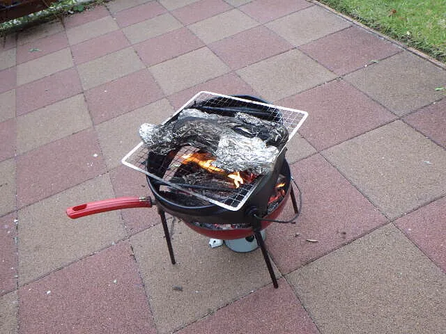 ２０２４年5月14日　　　　　　　焚火で焼き芋のススメ