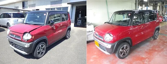 2024年9月26日　　　　　　　再生した事故車ハスラー売ります
