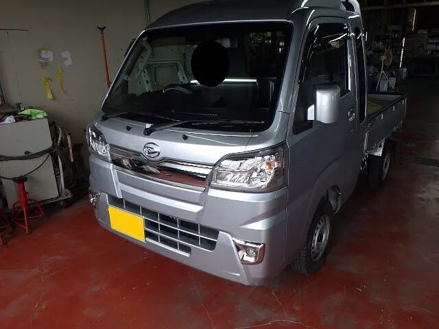 S510Pハイゼットトラック　フロントバンパー外し方