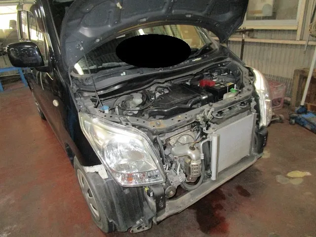★ワゴンRのエアコン冷えない！　コンプレッサーが悪い？　佐賀県・小城市・協和自動車