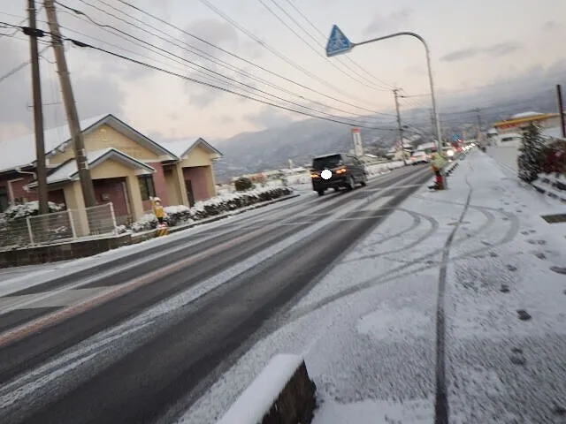 ２０２５年１月11日　　　　　　　　　佐賀県にも雪が積もりました