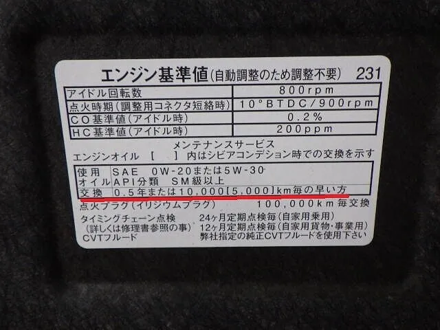 ２０２５年6月27日　　　　　　　　オイル交換半年ごとですよ