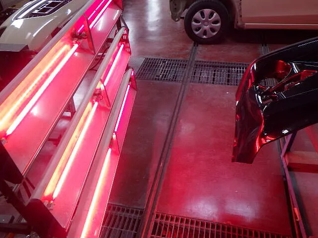 ２０２５年9月19日　　　　　　　　凹んだバンパーは温めましょう