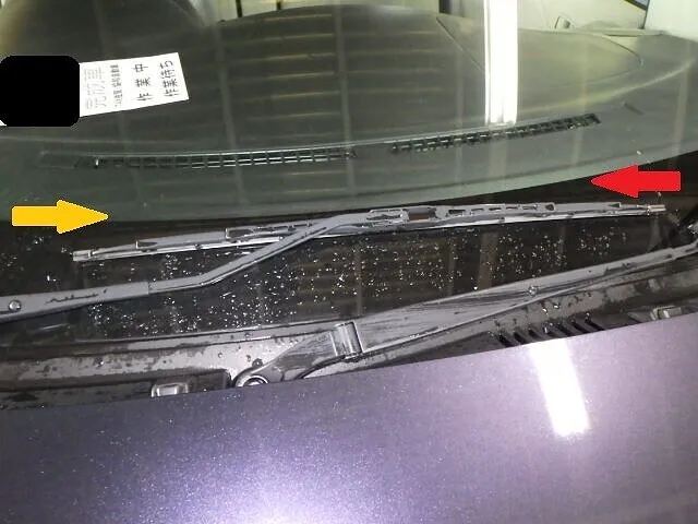 ２０２５年10月6日　　　　　　　ワイパーゴム延命の小技