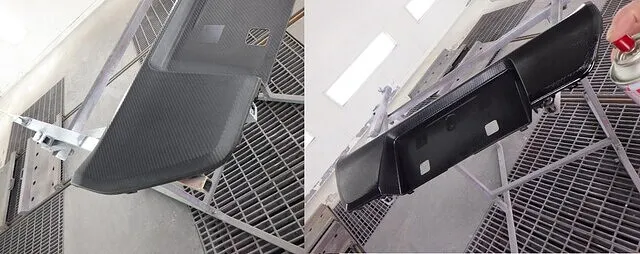 ２０２５年12月20日　　　　　　　　模様入りパネルの塗装