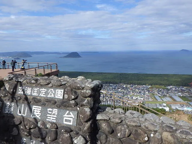 ２０２５年12月21日　　　　　　　　鏡山展望台はいいですよー