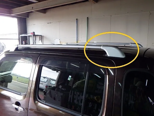 ミラココア　ルーフレール外し方