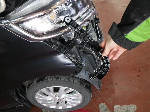 ２０２６年１月16日　　　　　　　　バンパーの固定方法