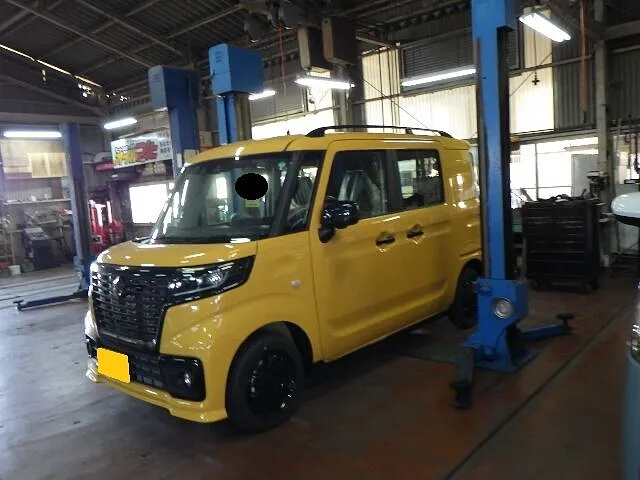 ２０２６年１月19日　　　　　　　黄色い車は虫が集まるかも？