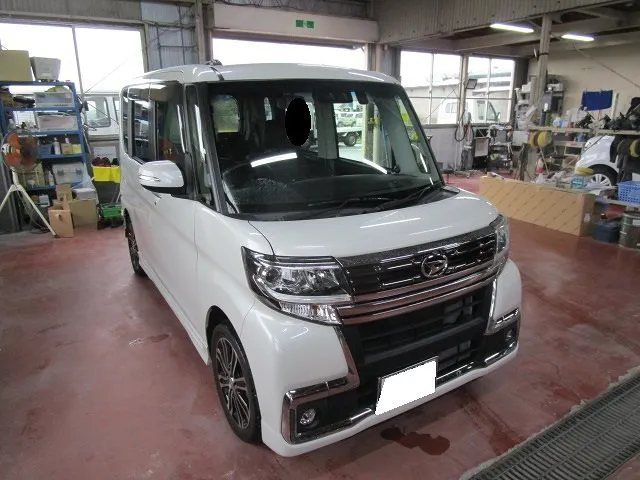 ★タント　ボディーコーティング実例　クリスタルキーパー施工です。佐賀県・小城市・協和自動車