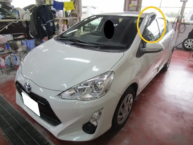 ★サイドバイザーがカパカパする？両面テープが剥がれた？佐賀県・小城市・協和自動車