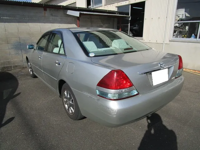 ★マークⅡ最終型　クオーターパネル、リアバンパー修理　佐賀県・小城市・協和自動車