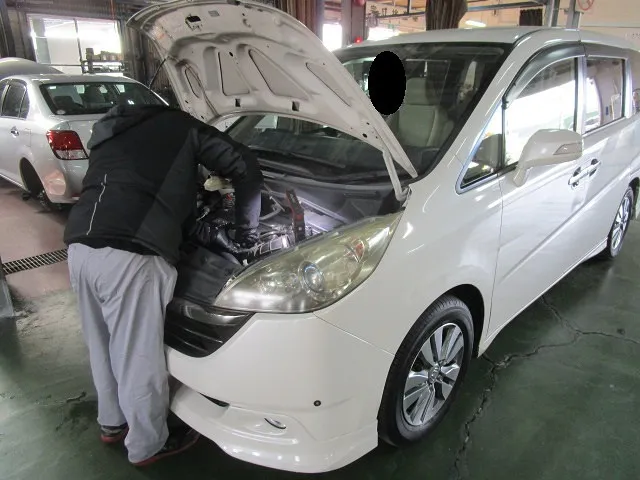 ★ステップワゴン　エンジンの調子が悪い　佐賀県・小城市・協和自動車