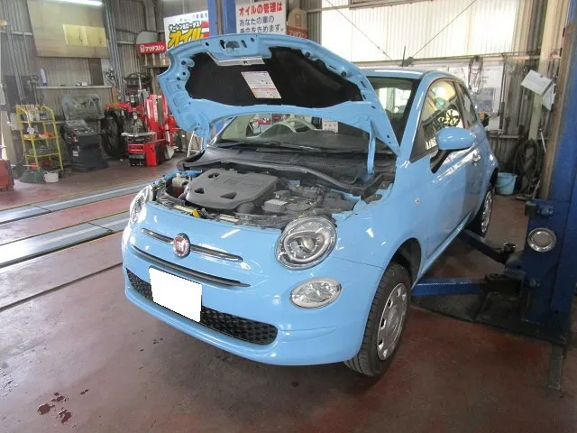 ★フィアット500車検事例　イタリアンデザインは偉大だ！佐賀県・小城市・協和自動車