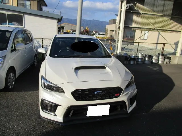★WRX STI車検事例　物凄いスポーツカーです　佐賀県・小城市・協和自動車