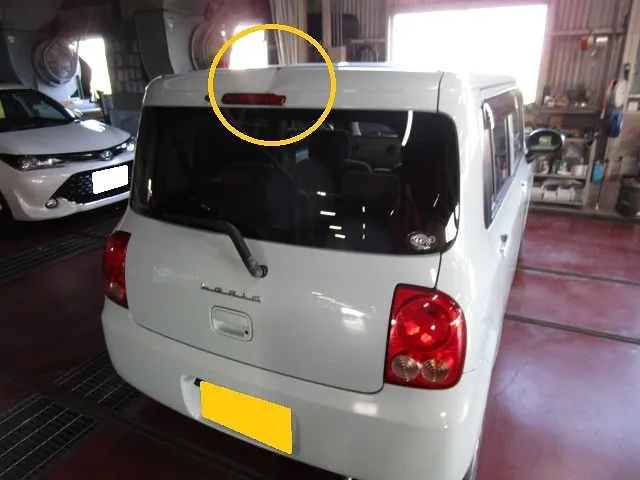 ★スズキ・アルトラパン　ルーフの凹み修理　佐賀県・小城市・協和自動車