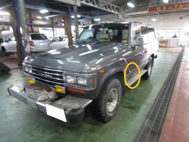 ★ランクル60　ドア腐れ修理　セミレストア　佐賀県・小城市・協和自動車
