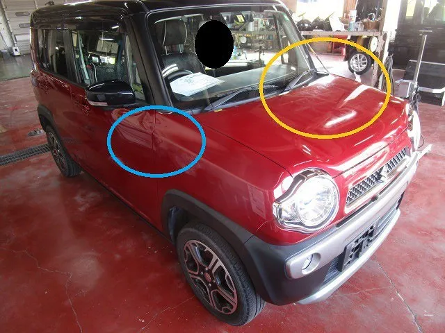 ★ボディーにガラコを塗った？塗装溶け・・佐賀県・小城市・協和自動車